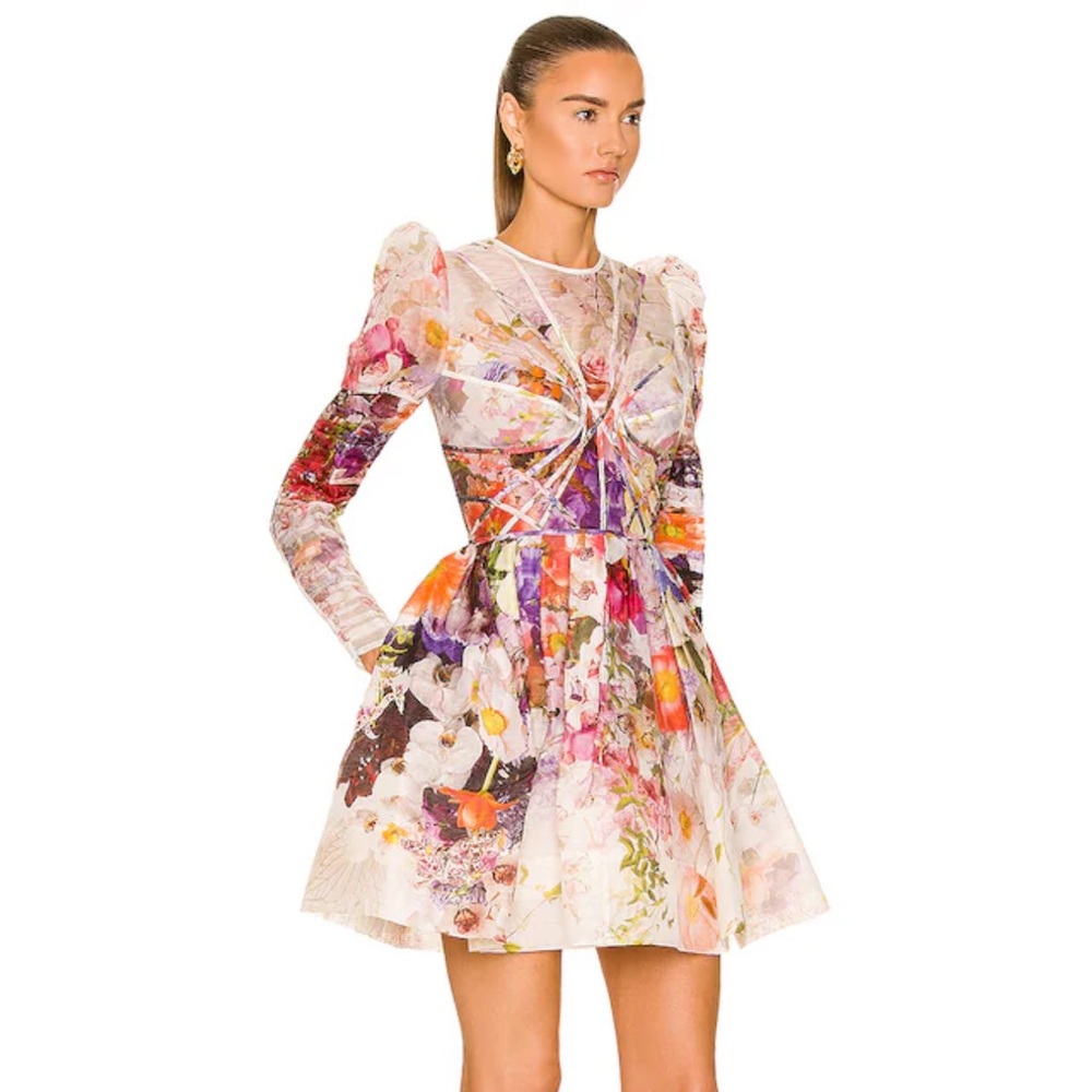 New with tag! Zimmermann size 2 Prima Panelled floral dress